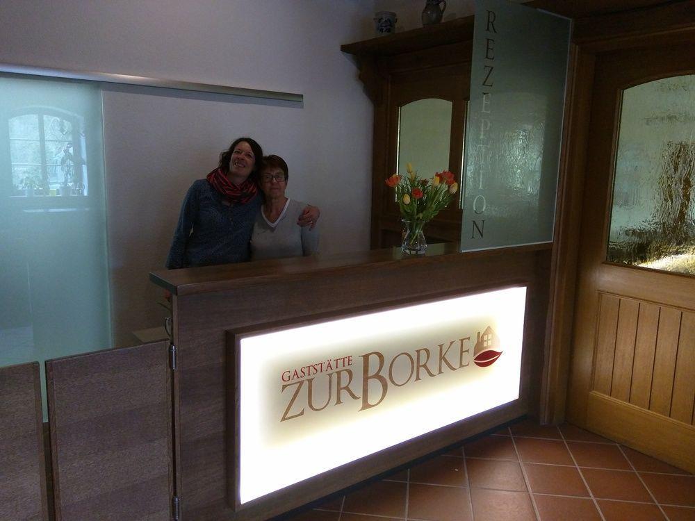 Hotel Zur-Borke Neuenrade Exteriör bild